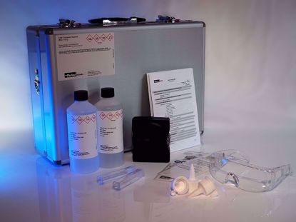 Wet-chemistry test kit to accurately measure the amount of corrosive iron in cylinder/ scrape-down oil.